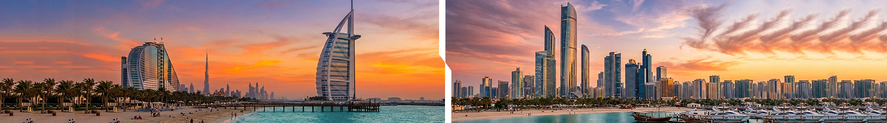 Dubai & Abu Dhabi Escape: 6 Nights of Beachfront & Cultural