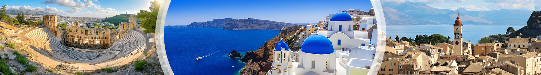 Greece Uncovered: Santorini, Athens & All Inclusive Corfu – 9 Nights