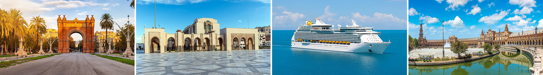 Western Mediterranean Cruise: Barcelona, Seville, Casablanca & Málaga – 9 Nights